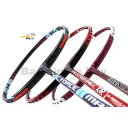 Staff Picks 1 : 3 Rackets - Apacs Force II Max, Apacs Nano Fusion Speed XR & Apacs Edgesaber 10 Red